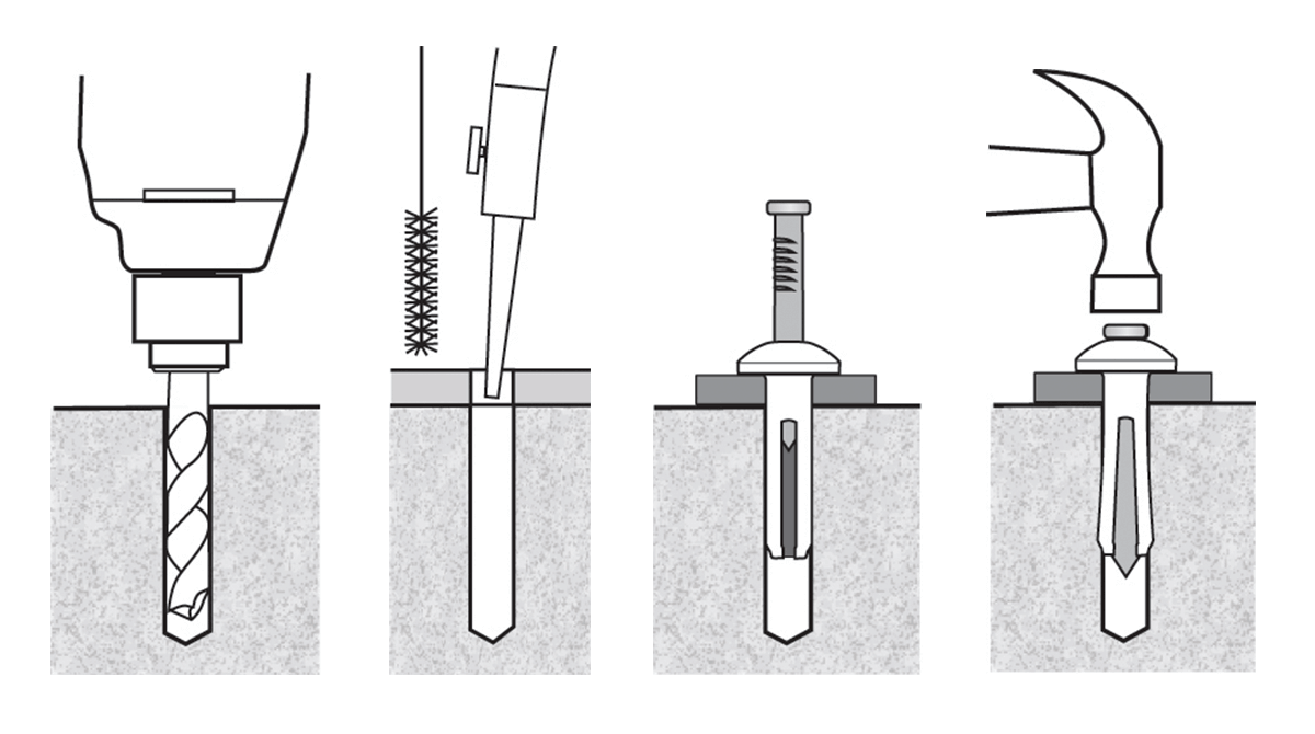 drive it drive pin anchor instructions